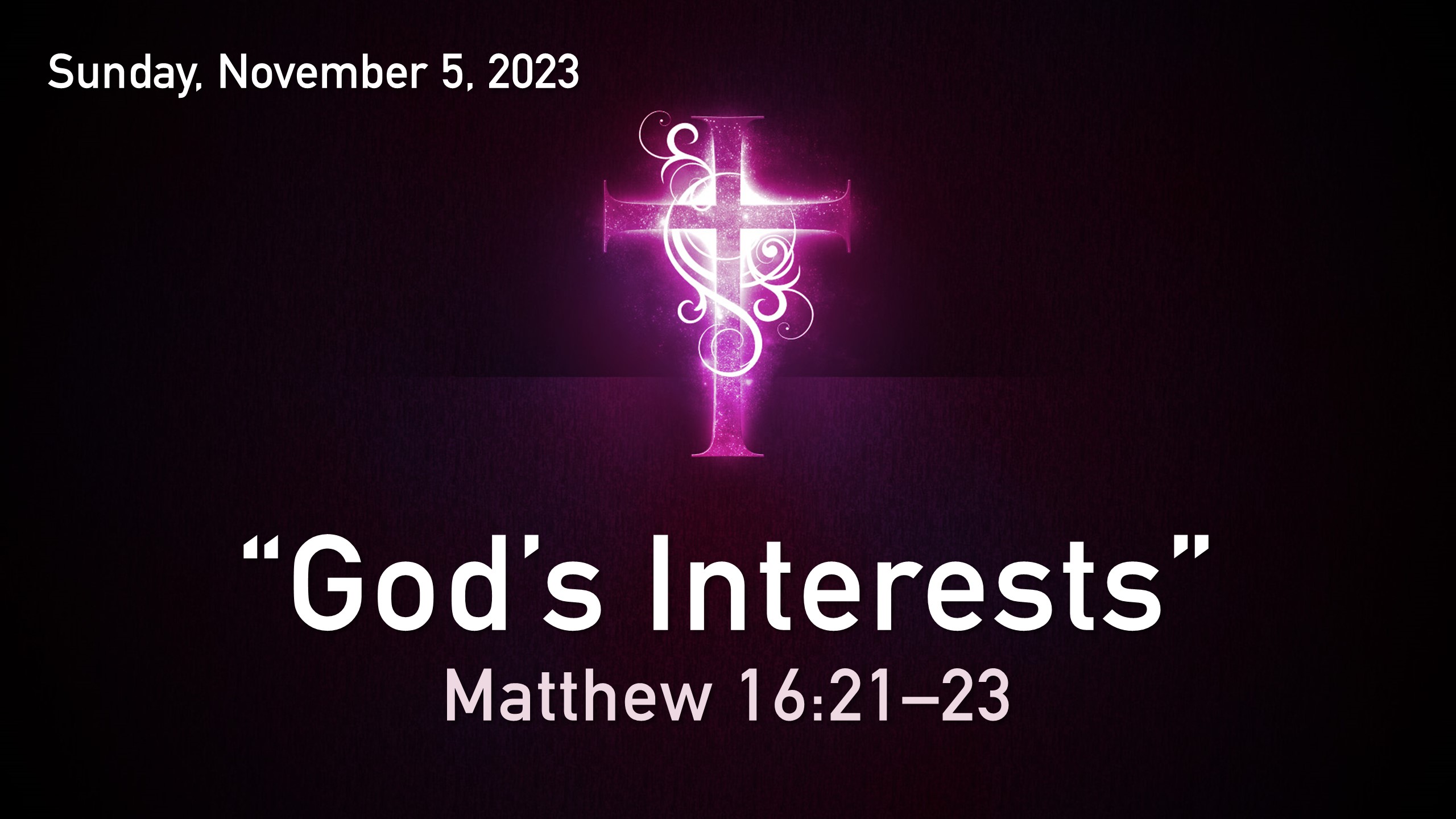 God's Interests